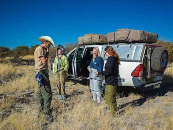 students study abroad in namibia studying conservation field studies