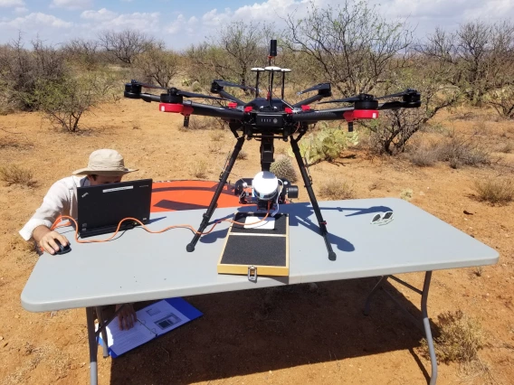 Diurnal field campaign to explore vegetation water stress in Tucson, AZ