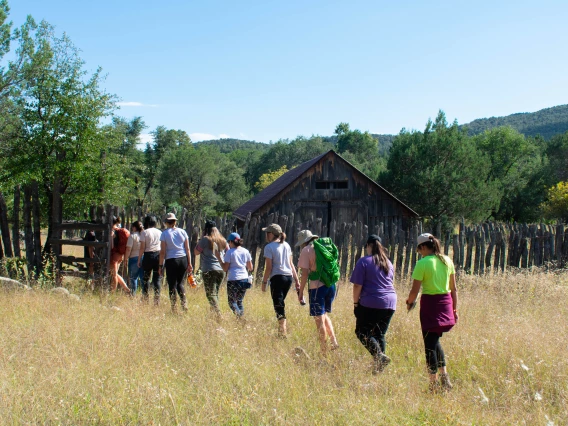 High school students in the GALS program learn ecology in the Chiricahua Mountains in Southern Arizona. 