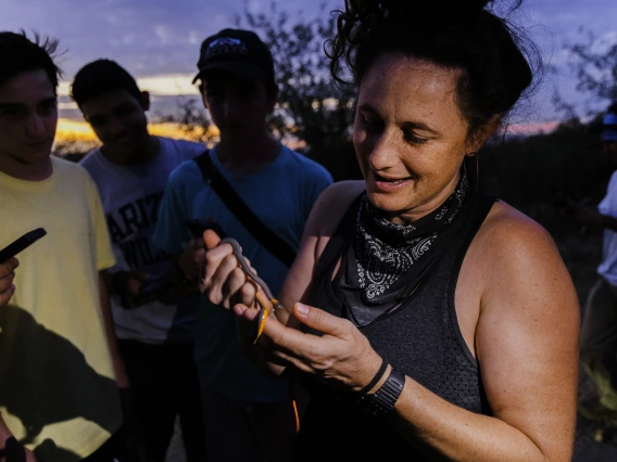 Students catalog biodiversity within the Santa Rita Mountains in Southeastern Arizona.