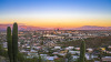 A picture of the Tucson city skyline